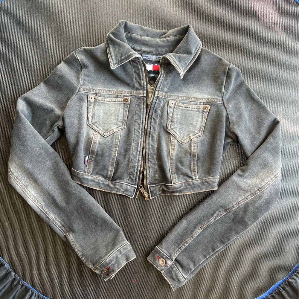 Tommy Hilfiger Charcoal Denim Jacket